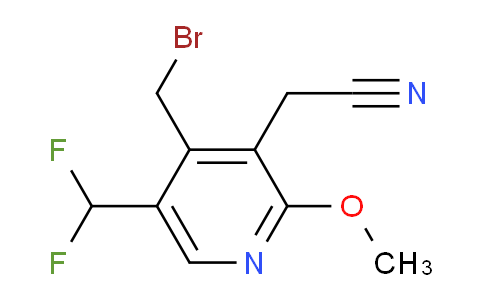 AM97651 | 1361908-33-9 | 4-(Bromomethyl)-5-(difluoromethyl)-2-methoxypyridine-3-acetonitrile