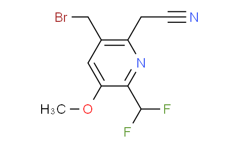 AM97652 | 1361752-31-9 | 5-(Bromomethyl)-2-(difluoromethyl)-3-methoxypyridine-6-acetonitrile
