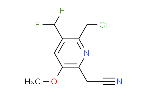 AM97662 | 1361804-60-5 | 2-(Chloromethyl)-3-(difluoromethyl)-5-methoxypyridine-6-acetonitrile