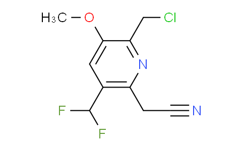 AM97672 | 1361735-53-6 | 2-(Chloromethyl)-5-(difluoromethyl)-3-methoxypyridine-6-acetonitrile