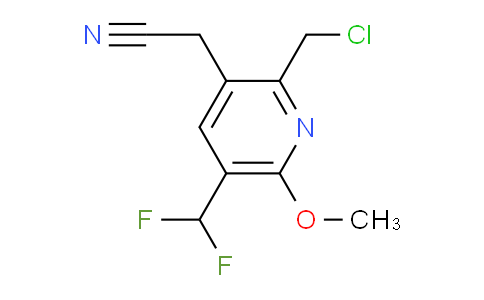 AM97677 | 1361911-11-6 | 2-(Chloromethyl)-5-(difluoromethyl)-6-methoxypyridine-3-acetonitrile