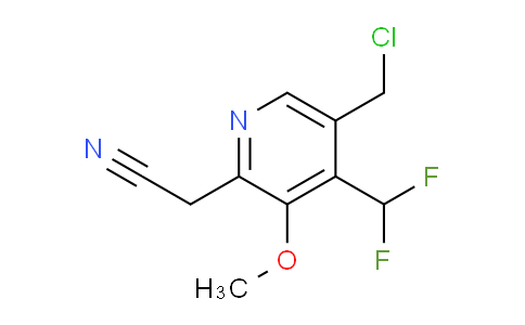 AM97691 | 1361907-79-0 | 5-(Chloromethyl)-4-(difluoromethyl)-3-methoxypyridine-2-acetonitrile