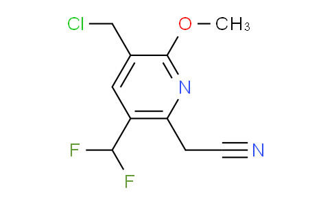AM97694 | 1361766-03-1 | 3-(Chloromethyl)-5-(difluoromethyl)-2-methoxypyridine-6-acetonitrile