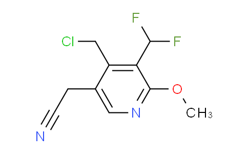 AM97695 | 1361766-08-6 | 4-(Chloromethyl)-3-(difluoromethyl)-2-methoxypyridine-5-acetonitrile