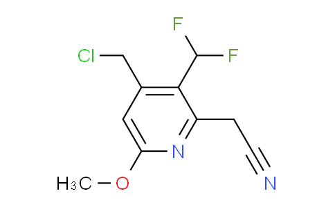 AM97699 | 1361710-65-7 | 4-(Chloromethyl)-3-(difluoromethyl)-6-methoxypyridine-2-acetonitrile