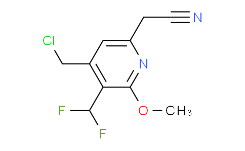 AM97705 | 1361785-83-2 | 4-(Chloromethyl)-3-(difluoromethyl)-2-methoxypyridine-6-acetonitrile