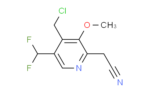 AM97706 | 1361918-49-1 | 4-(Chloromethyl)-5-(difluoromethyl)-3-methoxypyridine-2-acetonitrile