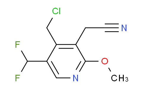 AM97707 | 1361710-71-5 | 4-(Chloromethyl)-5-(difluoromethyl)-2-methoxypyridine-3-acetonitrile
