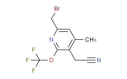 AM97715 | 1361794-02-6 | 6-(Bromomethyl)-4-methyl-2-(trifluoromethoxy)pyridine-3-acetonitrile