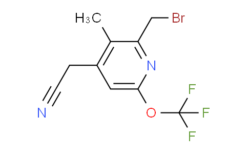 AM97718 | 1361895-95-5 | 2-(Bromomethyl)-3-methyl-6-(trifluoromethoxy)pyridine-4-acetonitrile