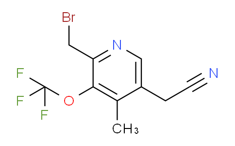 AM97720 | 1361707-80-3 | 2-(Bromomethyl)-4-methyl-3-(trifluoromethoxy)pyridine-5-acetonitrile