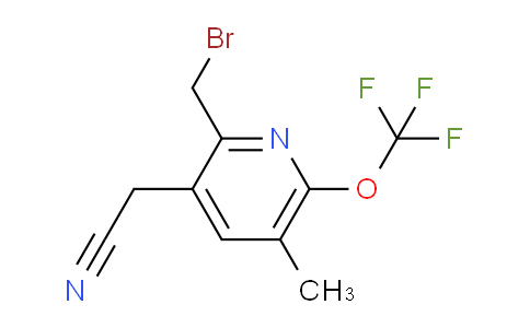 AM97722 | 1361915-25-4 | 2-(Bromomethyl)-5-methyl-6-(trifluoromethoxy)pyridine-3-acetonitrile
