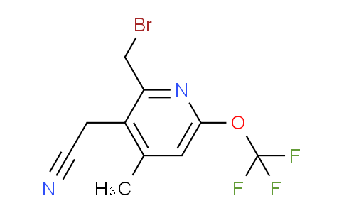 AM97723 | 1361820-26-9 | 2-(Bromomethyl)-4-methyl-6-(trifluoromethoxy)pyridine-3-acetonitrile