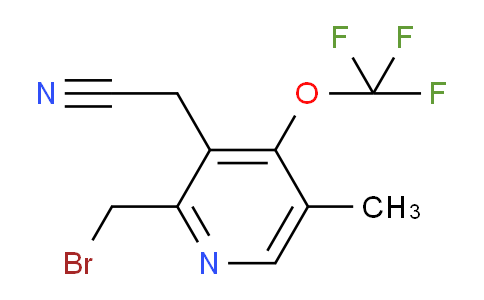 AM97725 | 1361896-18-5 | 2-(Bromomethyl)-5-methyl-4-(trifluoromethoxy)pyridine-3-acetonitrile