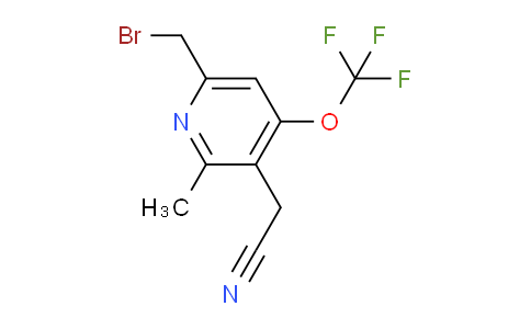 AM97728 | 1361851-10-6 | 6-(Bromomethyl)-2-methyl-4-(trifluoromethoxy)pyridine-3-acetonitrile