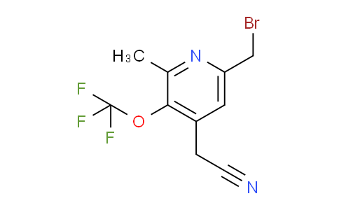 AM97729 | 1361707-88-1 | 6-(Bromomethyl)-2-methyl-3-(trifluoromethoxy)pyridine-4-acetonitrile