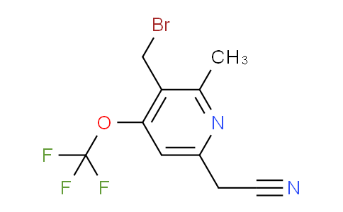 AM97730 | 1361900-94-8 | 3-(Bromomethyl)-2-methyl-4-(trifluoromethoxy)pyridine-6-acetonitrile