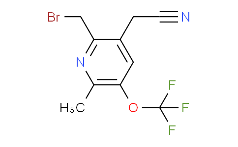 AM97732 | 1361792-25-7 | 2-(Bromomethyl)-6-methyl-5-(trifluoromethoxy)pyridine-3-acetonitrile