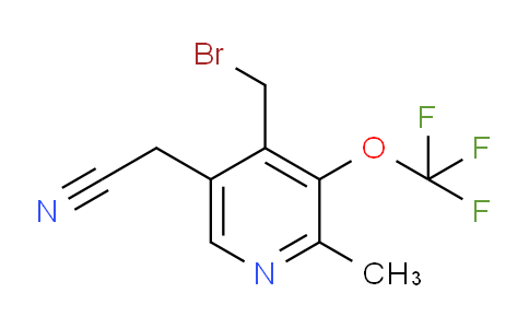 AM97740 | 1361870-80-5 | 4-(Bromomethyl)-2-methyl-3-(trifluoromethoxy)pyridine-5-acetonitrile
