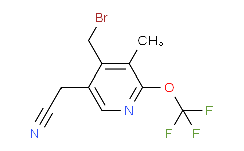 AM97743 | 1361915-47-0 | 4-(Bromomethyl)-3-methyl-2-(trifluoromethoxy)pyridine-5-acetonitrile