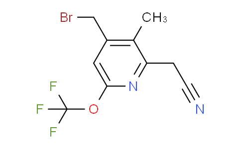 AM97746 | 1361708-10-2 | 4-(Bromomethyl)-3-methyl-6-(trifluoromethoxy)pyridine-2-acetonitrile