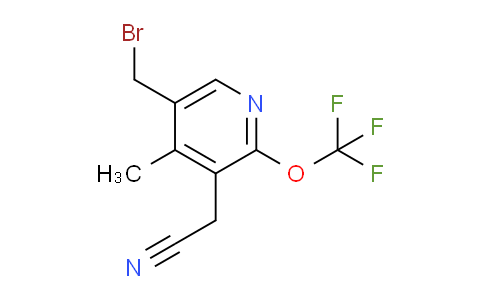 AM97749 | 1361792-31-5 | 5-(Bromomethyl)-4-methyl-2-(trifluoromethoxy)pyridine-3-acetonitrile