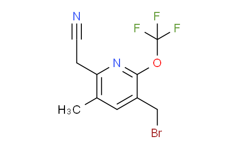 AM97750 | 1361707-93-8 | 3-(Bromomethyl)-5-methyl-2-(trifluoromethoxy)pyridine-6-acetonitrile