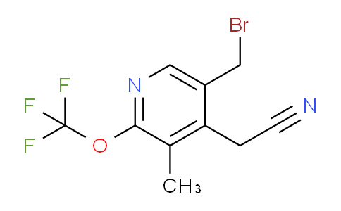 AM97754 | 1361896-29-8 | 5-(Bromomethyl)-3-methyl-2-(trifluoromethoxy)pyridine-4-acetonitrile