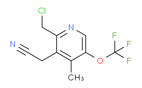 AM97762 | 1361713-93-0 | 2-(Chloromethyl)-4-methyl-5-(trifluoromethoxy)pyridine-3-acetonitrile