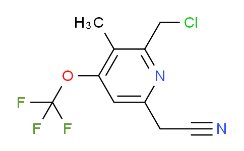 AM97767 | 1361737-73-6 | 2-(Chloromethyl)-3-methyl-4-(trifluoromethoxy)pyridine-6-acetonitrile