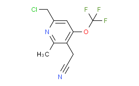 AM97782 | 1361911-56-9 | 6-(Chloromethyl)-2-methyl-4-(trifluoromethoxy)pyridine-3-acetonitrile