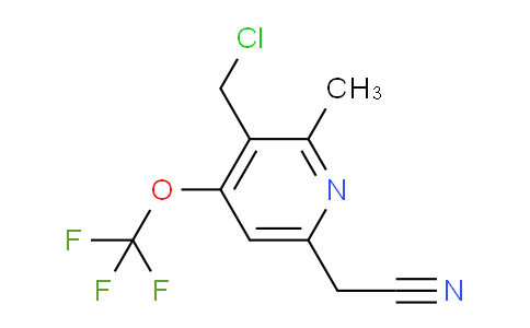 AM97786 | 1361737-85-0 | 3-(Chloromethyl)-2-methyl-4-(trifluoromethoxy)pyridine-6-acetonitrile