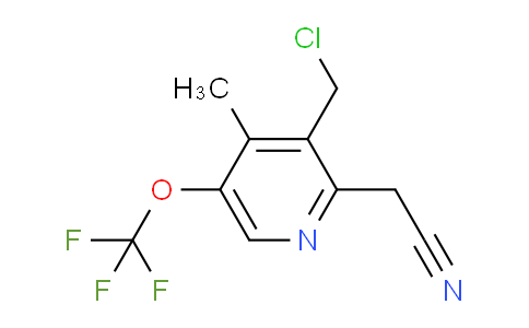 AM97787 | 1361874-37-4 | 3-(Chloromethyl)-4-methyl-5-(trifluoromethoxy)pyridine-2-acetonitrile