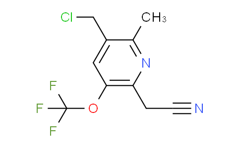 AM97789 | 1361851-43-5 | 3-(Chloromethyl)-2-methyl-5-(trifluoromethoxy)pyridine-6-acetonitrile