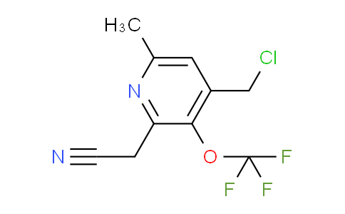 AM97804 | 1361921-99-4 | 4-(Chloromethyl)-6-methyl-3-(trifluoromethoxy)pyridine-2-acetonitrile