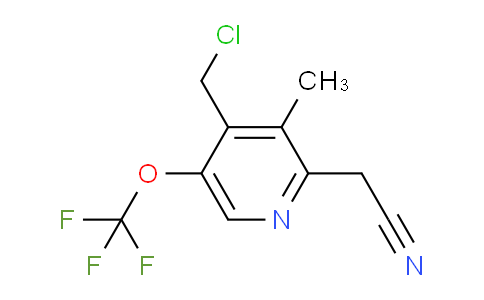 AM97805 | 1361738-11-5 | 4-(Chloromethyl)-3-methyl-5-(trifluoromethoxy)pyridine-2-acetonitrile