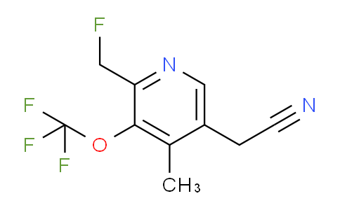AM97811 | 1361914-24-0 | 2-(Fluoromethyl)-4-methyl-3-(trifluoromethoxy)pyridine-5-acetonitrile