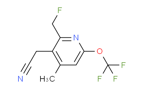 AM97813 | 1361740-70-6 | 2-(Fluoromethyl)-4-methyl-6-(trifluoromethoxy)pyridine-3-acetonitrile
