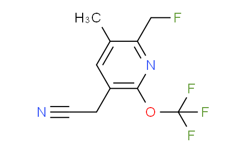 AM97814 | 1361787-73-6 | 2-(Fluoromethyl)-3-methyl-6-(trifluoromethoxy)pyridine-5-acetonitrile