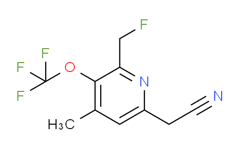 AM97815 | 1361711-86-5 | 2-(Fluoromethyl)-4-methyl-3-(trifluoromethoxy)pyridine-6-acetonitrile