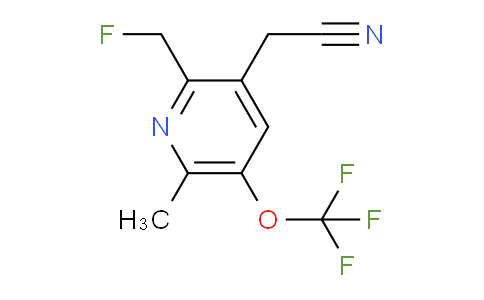 AM97825 | 1361899-68-4 | 2-(Fluoromethyl)-6-methyl-5-(trifluoromethoxy)pyridine-3-acetonitrile