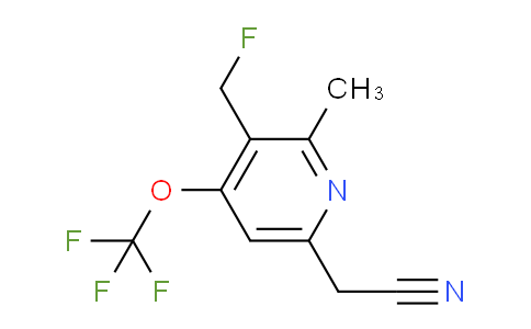 AM97828 | 1361771-91-6 | 3-(Fluoromethyl)-2-methyl-4-(trifluoromethoxy)pyridine-6-acetonitrile