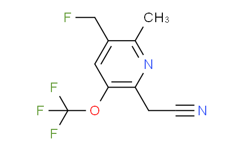 AM97830 | 1361913-63-4 | 3-(Fluoromethyl)-2-methyl-5-(trifluoromethoxy)pyridine-6-acetonitrile