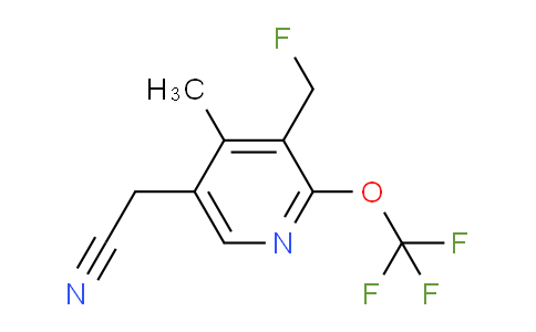 AM97833 | 1361914-38-6 | 3-(Fluoromethyl)-4-methyl-2-(trifluoromethoxy)pyridine-5-acetonitrile