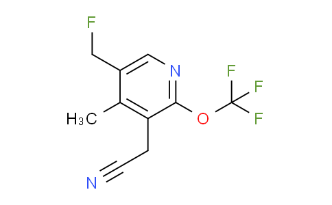 5-(Fluoromethyl)-4-methyl-2-(trifluoromethoxy)pyridine-3-acetonitrile