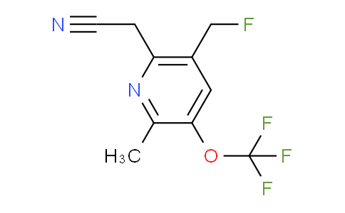 AM97854 | 1361797-93-4 | 5-(Fluoromethyl)-2-methyl-3-(trifluoromethoxy)pyridine-6-acetonitrile