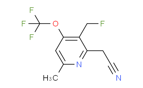 AM97855 | 1361834-34-5 | 3-(Fluoromethyl)-6-methyl-4-(trifluoromethoxy)pyridine-2-acetonitrile