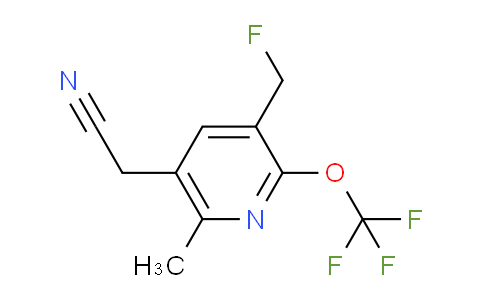 AM97860 | 1361712-04-0 | 3-(Fluoromethyl)-6-methyl-2-(trifluoromethoxy)pyridine-5-acetonitrile
