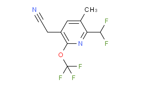 AM97864 | 1361875-63-9 | 2-(Difluoromethyl)-3-methyl-6-(trifluoromethoxy)pyridine-5-acetonitrile