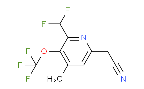 AM97865 | 1361734-13-5 | 2-(Difluoromethyl)-4-methyl-3-(trifluoromethoxy)pyridine-6-acetonitrile